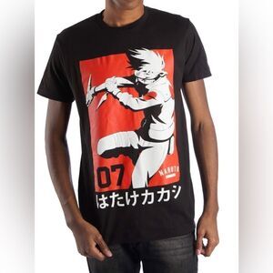 Naruto Shippuden
Collection Mens Size S 
Black T-Shirt 100% Cotton